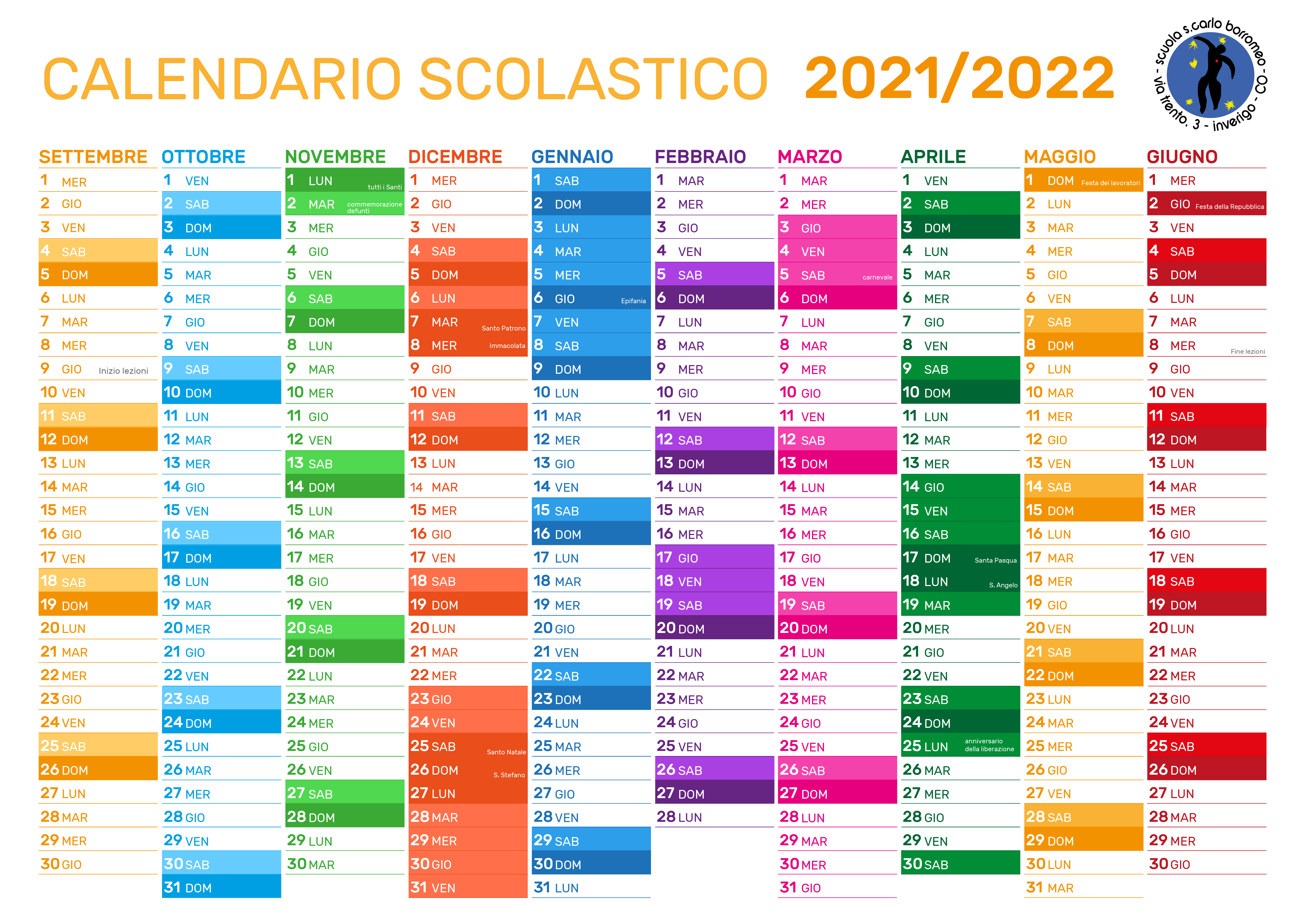 CalendarioScolastico2021-22